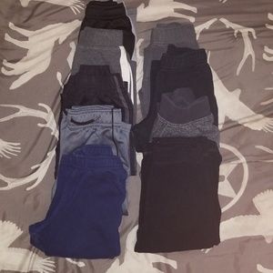 Lot of 9 toddler boys size 2T comfy pants